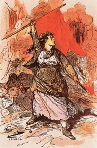 Elisabeth Dmitrieff, Communarde