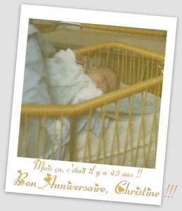 Bon Anniversaire, Christine !