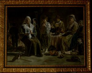 LES PAYSANS DU XVII siècle l'oeuvre de Louis Le Nain