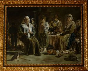 LES PAYSANS DU XVII siècle l'oeuvre de Louis Le Nain