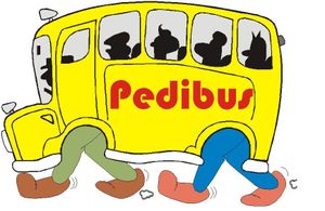 E' partito il pedibus. La settimana sperimentale.