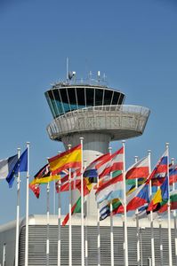 Tour de contrôle de l'aéroport de Bordeaux