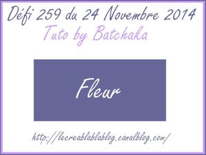 Défi 259 du Creablablablog