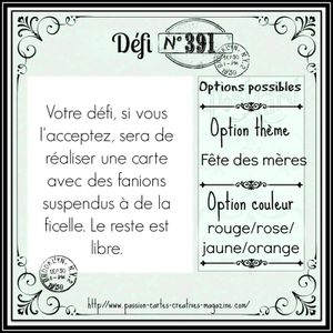 Défi n°391 chez PCC