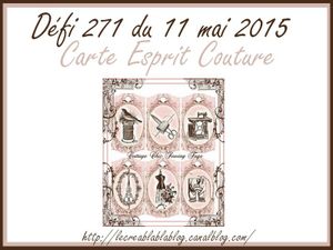 Défi N°271 du Créablablablog