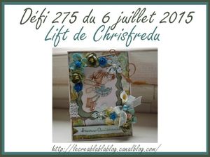 Défi 275 du Creablablablog