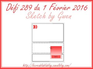 Défi n°289 du Créablablablog