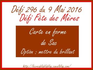 Défi 296 du Creablablablog