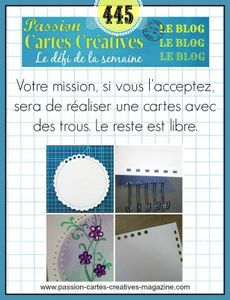 Défi 445 chez PCC