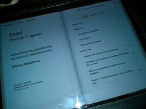 eBook Excel - Trucs de Blogueurs à télécharger gratuitement sur iPad, Reader, Android, Kindle