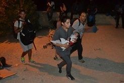 Lesbos, Moria le feu et la glace
