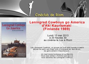 Leningrad Cowboys go Ameria ... Via Riom