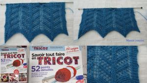 Echarpe dentelle