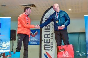 Le podium avec Yann Gachet