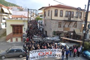 Le 9 novembre Journée mondiale d’action contre les mines d’or en Chalcidique