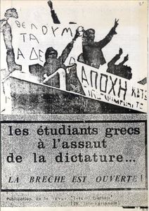 « 40 ans de luttes en Grèce et au Chili ». Intervention de Nestor Nestoridis