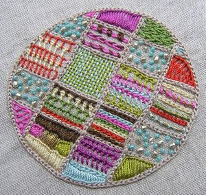 La broderie du troisième trimestre.