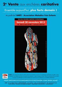 AMFE 2013 - 2ème Vente aux enchères caritative au profit de l'AMFE - 30 novembre 2013 - Paris