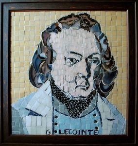 Guillaume Lecointe par Le trimec'h: Opus mosaïque 2014 - Le Petit-Quevilly - La CREA - Haute Normandie - France