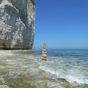 Cairn d'Achille - Sous la pointe du Chicard - Yport