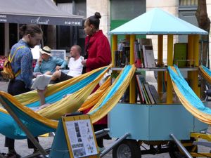 Hamac et lecture