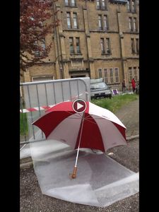 Vide grenier mouillé au quartier gare à Homecourt