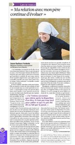 « Ma relation avec mon père continue d’évoluer »