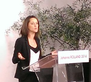 Johanna Rolland, 1ere adjointe, candidate socialiste à la Mairie de Nantes