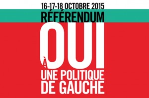 Référendum pour une vraie politique de Gauche
