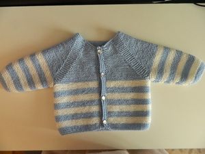 Gilet rayé