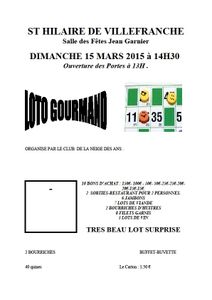 St Hilaire de Villefranche / Loto Gourmand
