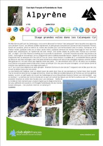 Alpyrène n°62 vient de paraître !