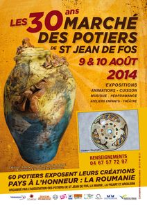 Marché des potier à Saint Jean De Fos