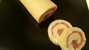 Roulé au saumon fumé et au boursin