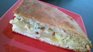 Tourte aux pommes anisée