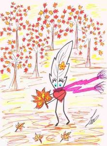 l'Automne par Lily la Plume