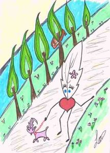 La Promenade par Lily la Plume
