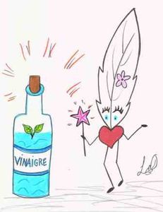 Le Vinaigre Lily la Plume