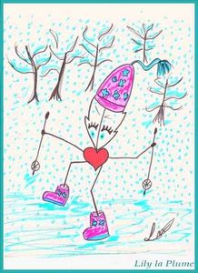 La Neige par Lily la Plume