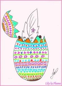L' Oeuf par Lily la Plume