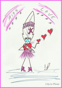 Miss Love par Lily la Plume