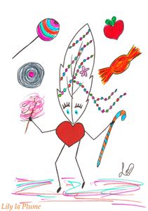 Les Bonbons par Lily la Plume