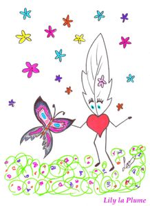 Le Papillon par Lily la Plume