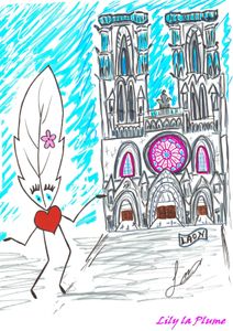 La Cathédrale par Lily la Plume