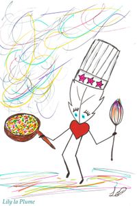 La Cuisinière par Lily la Plume