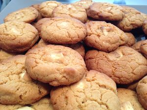 Cookies chocolat blanc / spéculoos