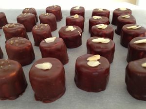 Chocolats guimauve