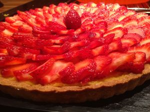 Tarte aux fraises