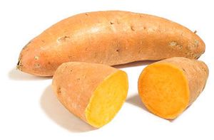 Patate douce en papillotes