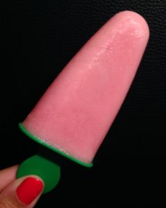 Glace yaourt pêches blanches